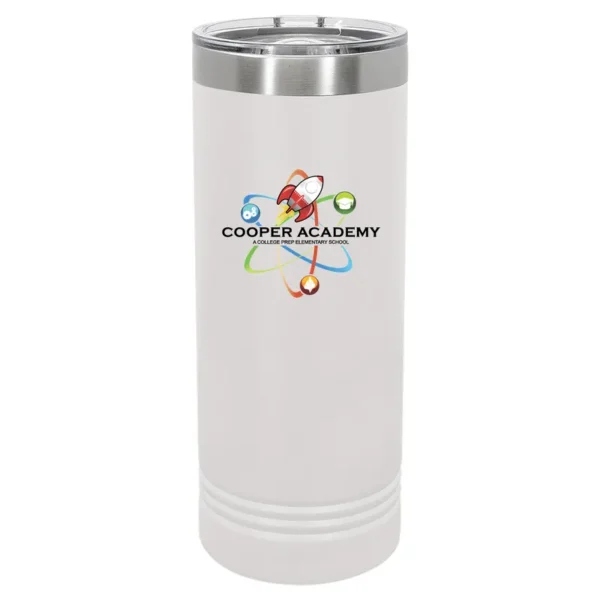 Cooper Academy Full Color Skinny Tumbler