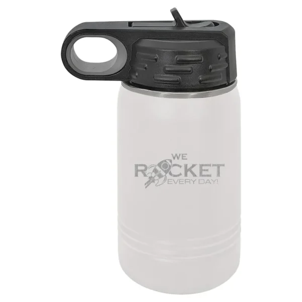 We Rocket Every Day Laser Water Bottle