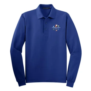 Cooper Academy Long Sleeve Silk Touch Pique Polo