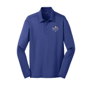 Cooper Academy Long Sleeve Performance Polo