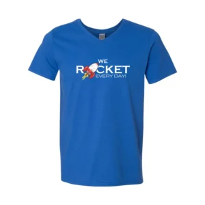 We Rocket Every Day SoftStyle V-Neck