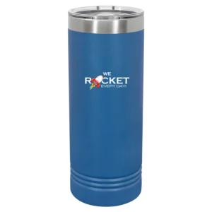 We Rocket Every Day Full Color Skinny Tumbler