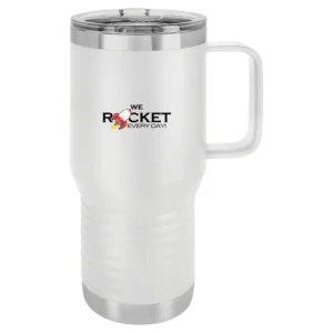 We Rocket Every Day Full Color Travel Mug