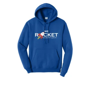We Rocket Every Day Tall Hoodie