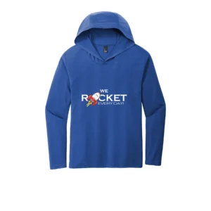 We Rocket Every Day Adult Long Sleeve Hooded Tee