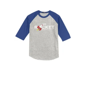 We Rocket Every Day Adult Baseball Tee