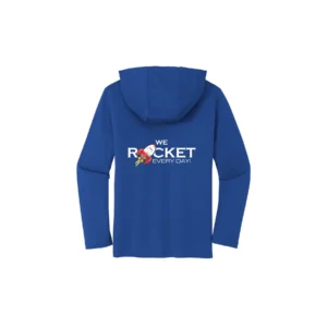 Cooper Academy Rockets Youth Long Sleeve Hooded Tee